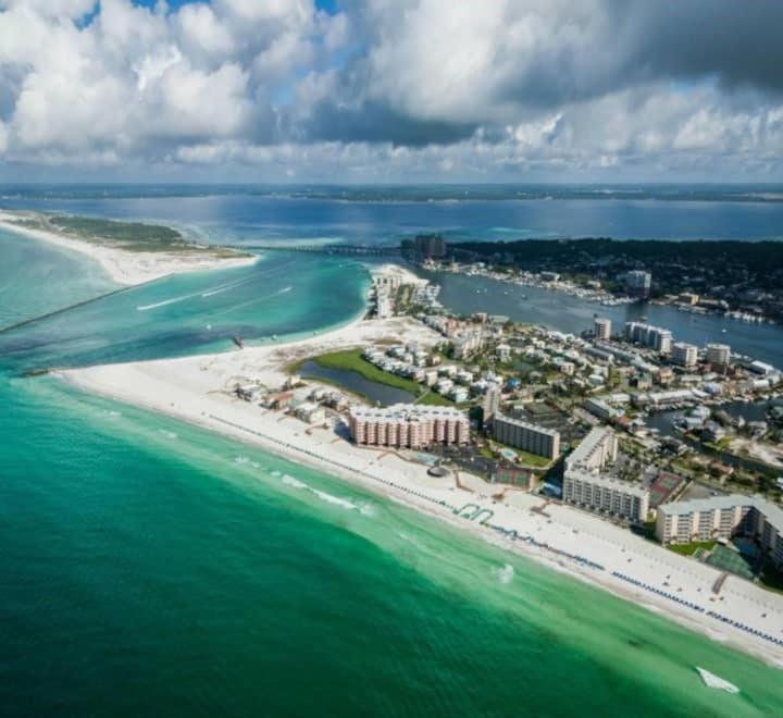 Hello Sunshine Steps To The Beach Destin Buitenkant foto
